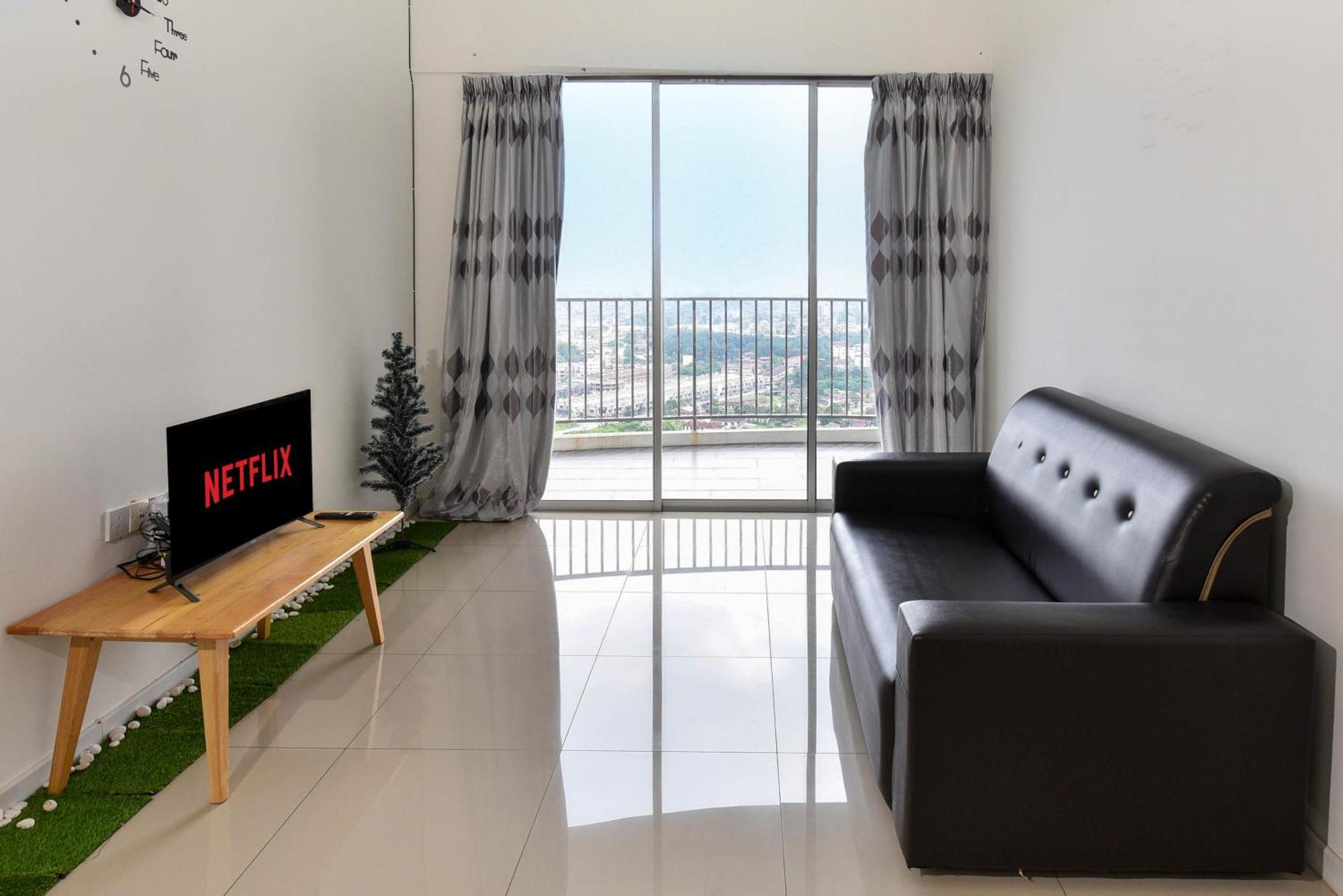 Garden 3br With Wifi & Netflix Apartment Taiping